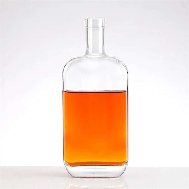 Flattened Glass Bottles
