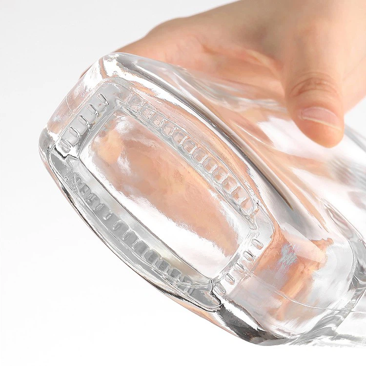 High Quality Custom Flat Mouth Spirit Bottle